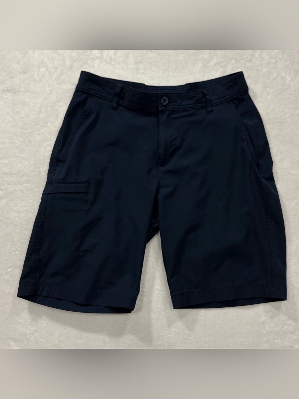 Columbia PFG Blood and Guts III Performance Fishing Shorts Navy Blue Men 30W 10L